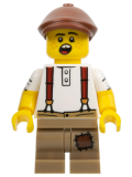 LEGO col423 Newspaper Kid, Series 24 (Minifigure Only without Stand and Accessories)